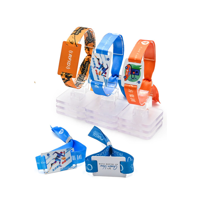 入場(chǎng)活動(dòng)專(zhuān)用腕帶NFC織嘜腕帶RFID織嘜腕帶NFC小卡